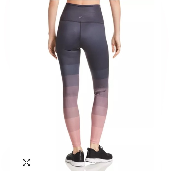 Beyond Yoga Lux High-Rise Ombré Striped Leggings Size XS - Picture 2 of 10